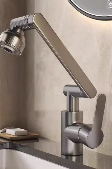 🔥【Ofertă limitată în timp】Robinet multifuncțional cu apă caldă și rece pentru spălarea legumelor și vaselor în bucătărie, spălarea feței și a părului în baie