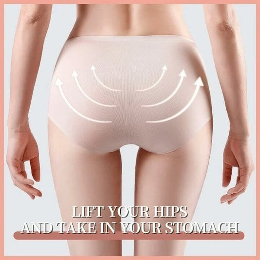 😍🛒【Pachet de 6】Lenjerie intimă fără cusături din mătase glacială pentru femei