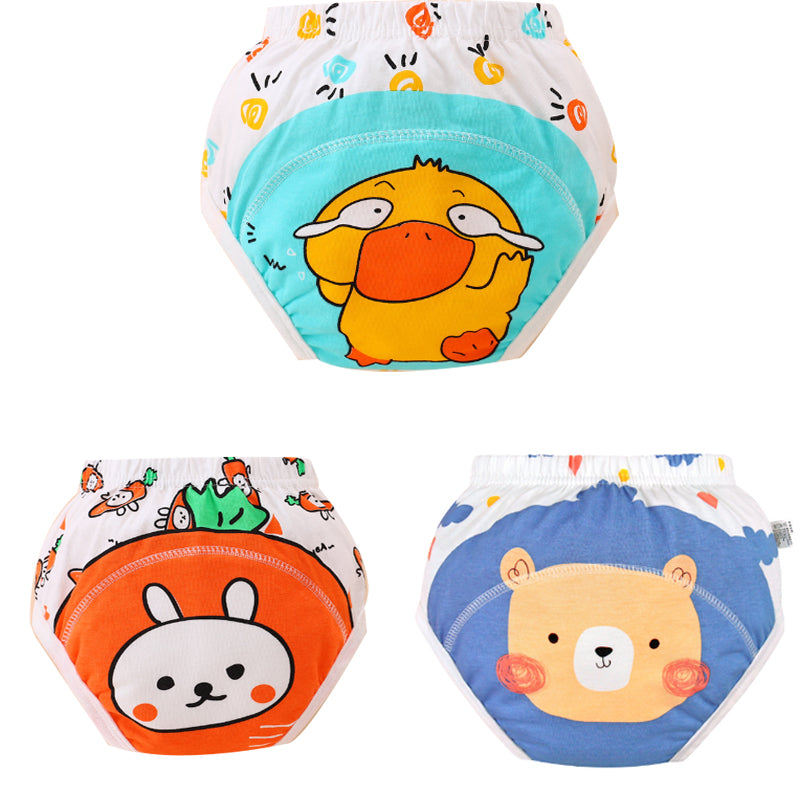 👶【 3 bucati】✨ Chiloței de antrenament reutilizabili – moi, respirabili și impermeabili! 💦