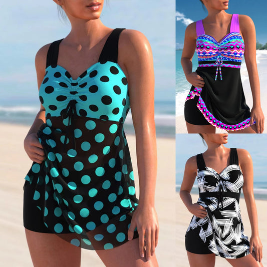 🩱🏖️【S-4XL】 2025 nou costum de baie imprimat pentru femei