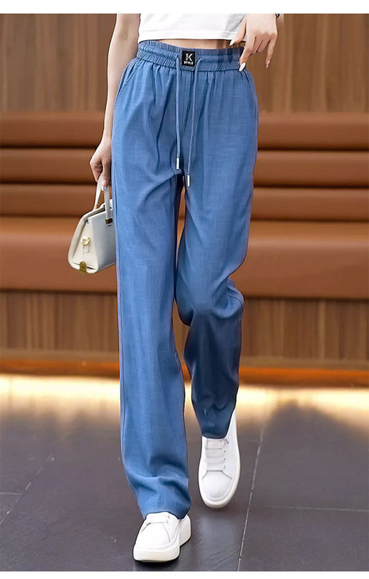 ❤️【S-3XL】2025 noi pantaloni casual cu drapaj moale de înaltă calitate