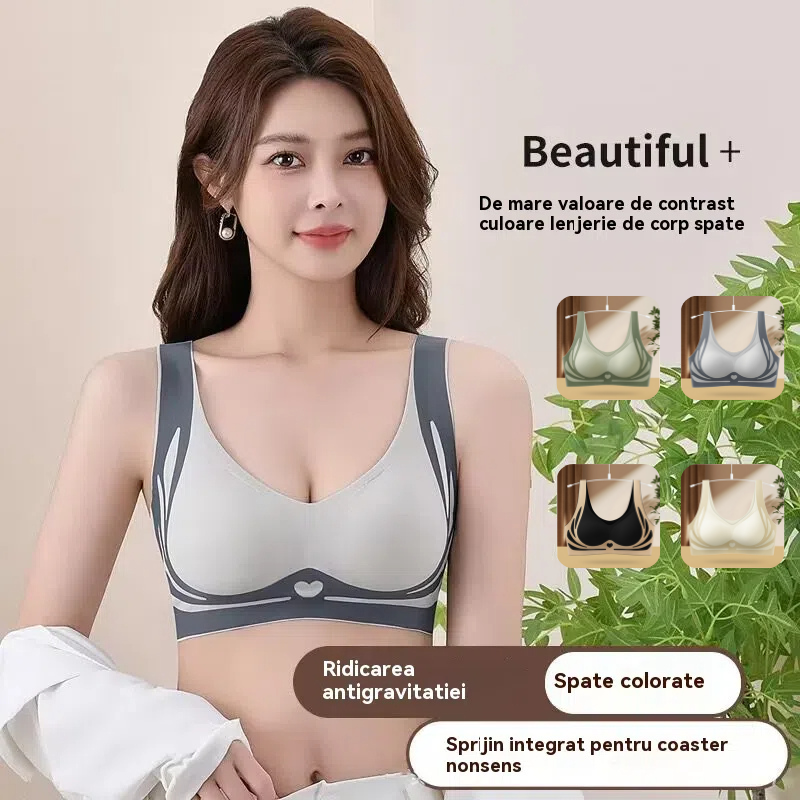 😍【Pachet de 4】Sutien pentru femei fără sârmă, dintr-o bucată❤️【40-85KG】