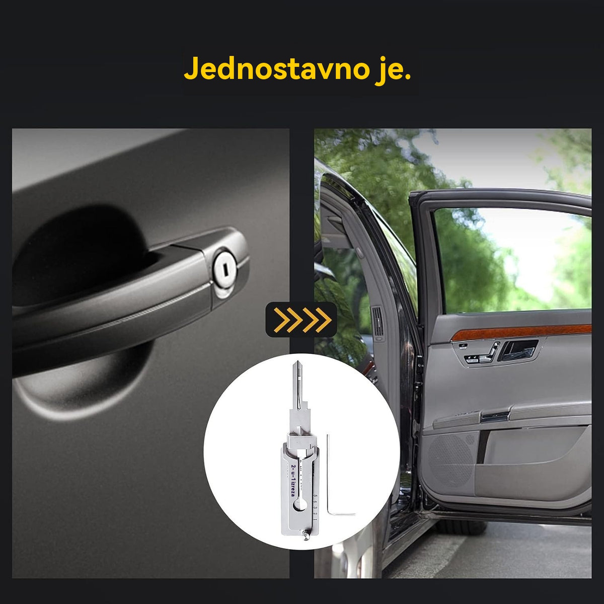 🔐Különleges promóciók ezen a héten🔑 🔥Rozsdamentes acél kulcskódoló