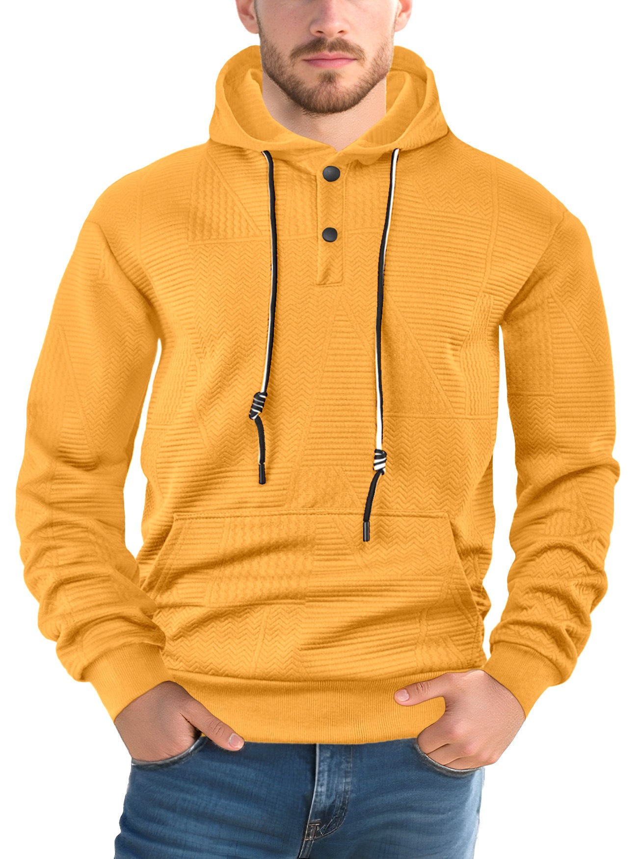【S-3XL】Nowa męska luźna bluza z kapturem na jesień/zimę