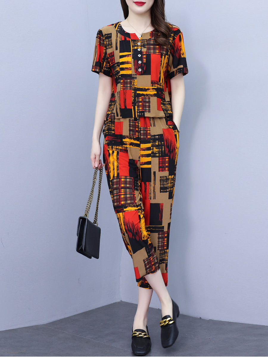 🎀🐰 2025, set din două piese cool, confortabil și casual pentru femei