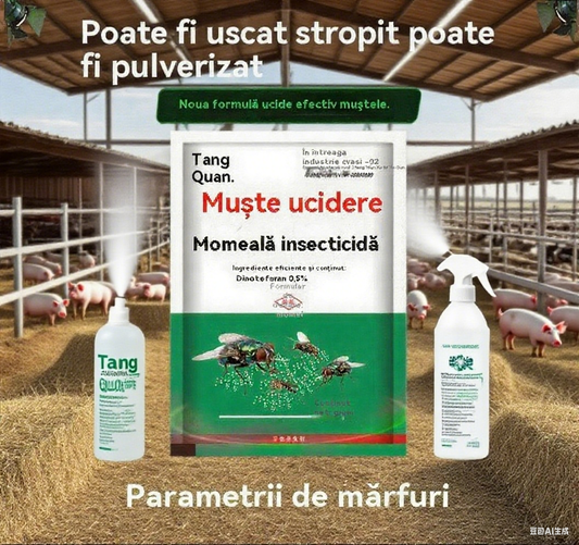 🦟【20 pungi】 🦟Insecticid spray pentru uciderea muștelor de fermă, inodor, medicament pentru uciderea țânțarilor, uz casnic