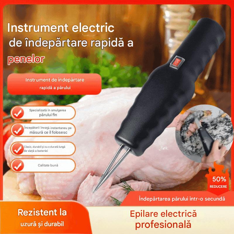 🐓🦆🐓🦆Dispozitiv electric pentru îndepărtarea rapidă a părului de la păsări