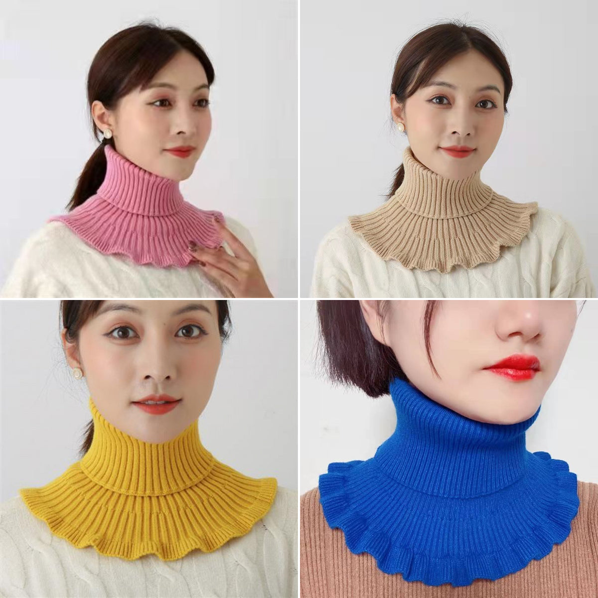 【Vegyél 2-t, kapsz 2-t ingyen】Őszi-téli szélálló kötött meleg nyakmelegítő