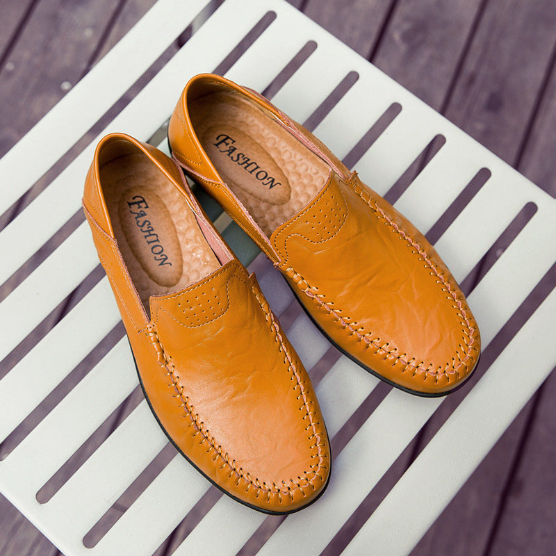 🔥💥【39-47】Pantofi casual din piele pentru bărbați, la modă nouă, vara 2025.