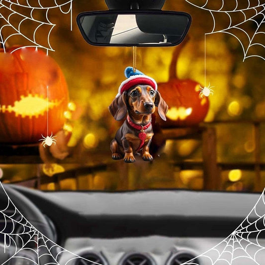 🎄【9 komada】🐕 Ukrasi za božićno drvce u obliku štenaca