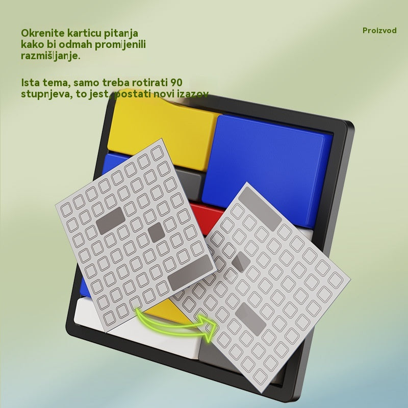 🧒Edukativne zagonetke za djecu, trening logičkog razmišljanja, građevni blokovi, edukativne igračke