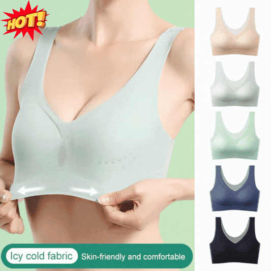 🥰👙✨【Cumpărați 1, primiți 1】👙 Sutien confortabil, respirabil, cu spate frumos, fără sârmă, anti-cădere