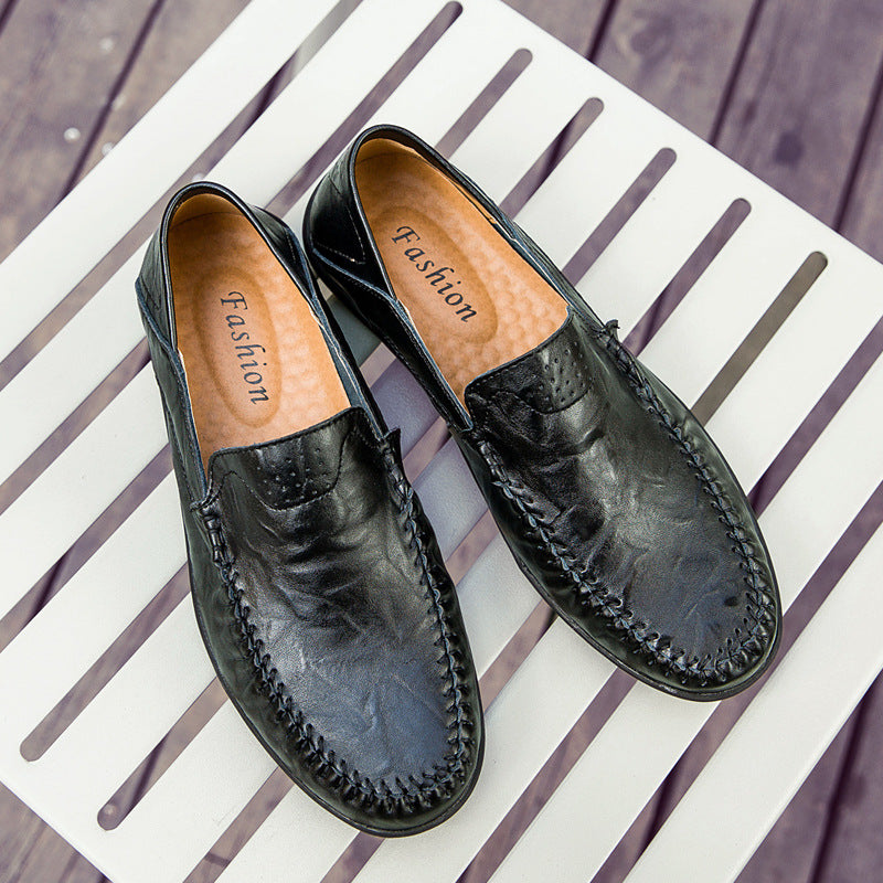 🔥💥【39-47】Pantofi casual din piele pentru bărbați, la modă nouă, vara 2025.