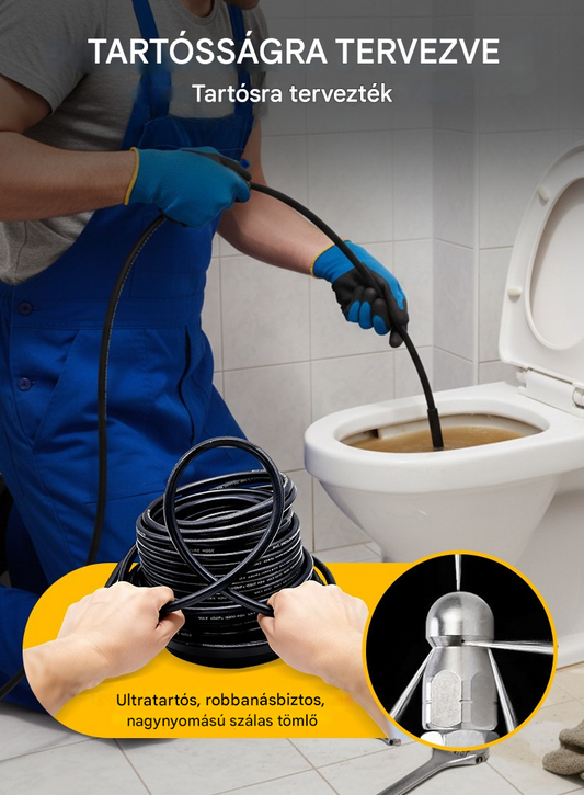 🧹Nagynyomású vízsugár a gyors kioldáshoz, nagynyomásálló és szivárgásmentes 💧Kötelező darab minden otthonban
