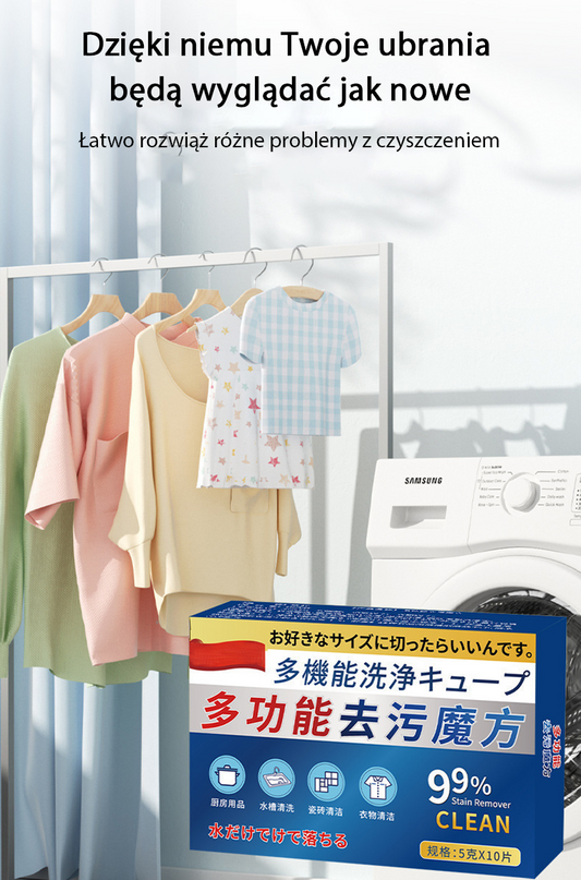 【Új kutatás és fejlesztés japán orvosok által】 【Vásároljon 2 dobozt, és 2 dobozt kap ingyen】 Univerzális folteltávolító Rubik-kocka