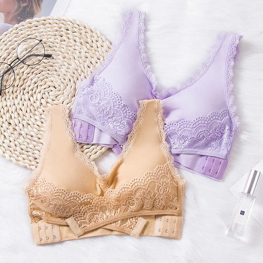 🔥Ofertă specială (Pachet 3) Sutien confortabil cu dantelă în față