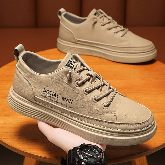 【39-44】Tenisi sport casual din piele moale noi