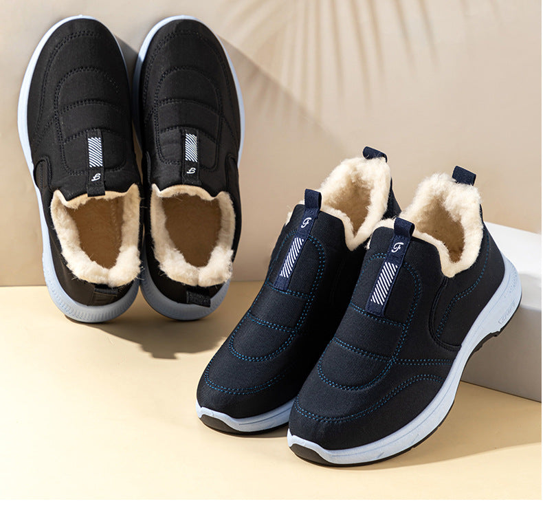 🔥【35-41】 pantofi de iarnă impermeabili din bumbac cald pentru femei
