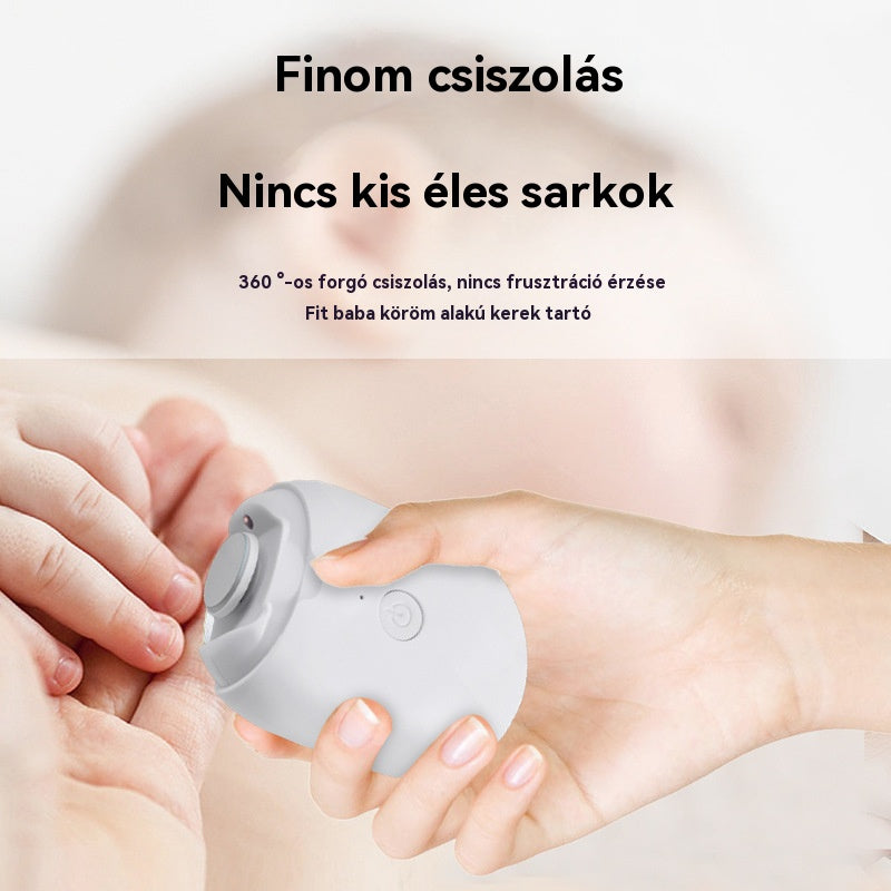 💅 Vásárolj egyet, kapsz egyet ingyen! ✨ Automatikus körömreszelő, biztonságos és gyengéd ápolás a körmeidnek 👶🔧