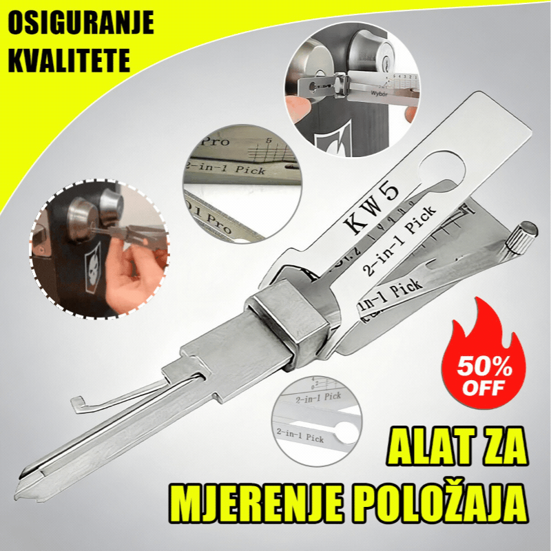 🔐Különleges promóciók ezen a héten🔑 🔥Rozsdamentes acél kulcsdekóder