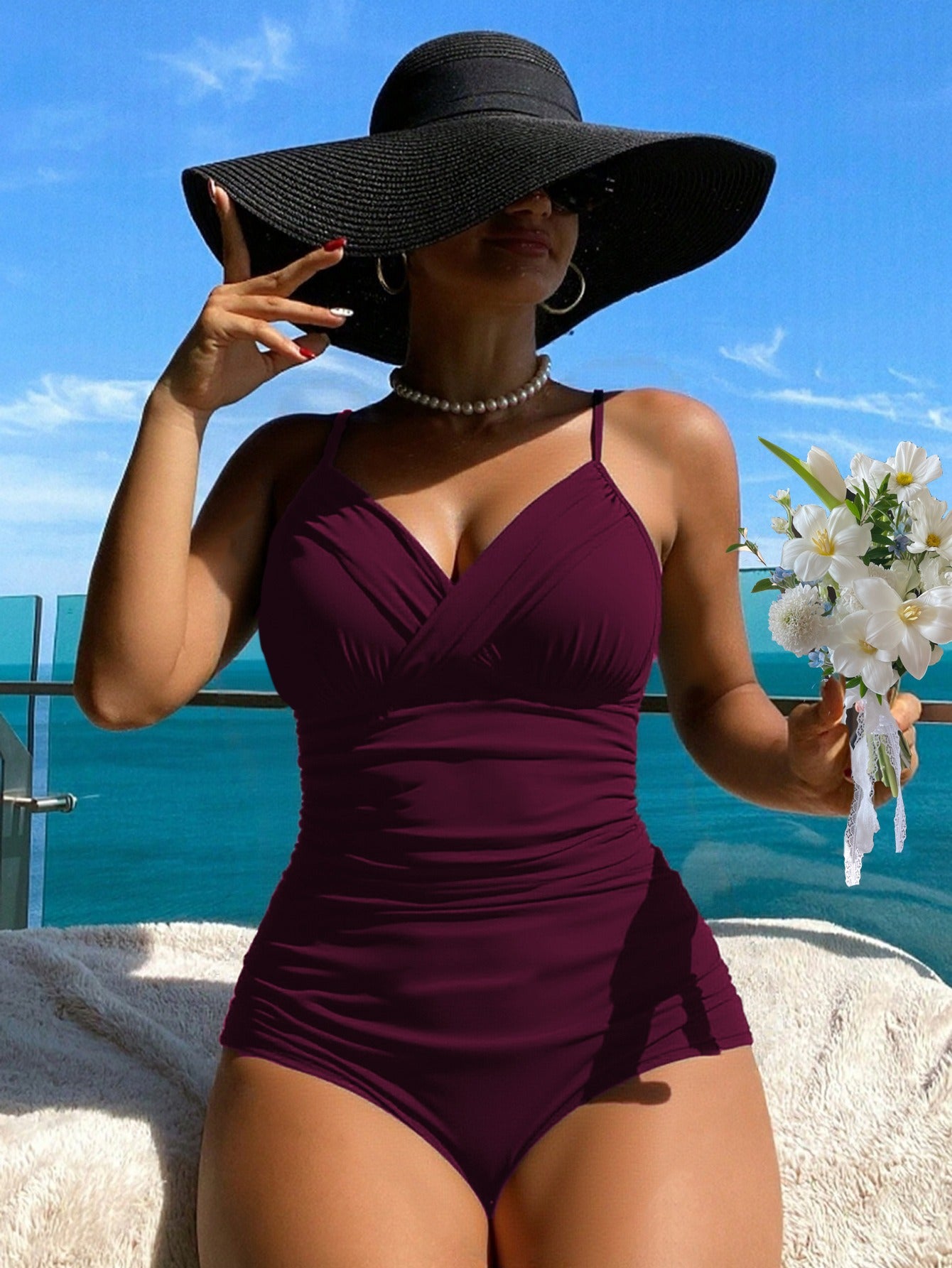 🩱50% zniżki👙【S-2XL】Jednoczęściowy kostium kąpielowy dla szczupłej sylwetki, dostępny w wielu kolorach