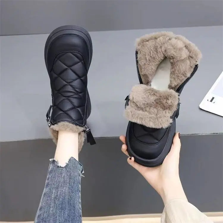 ✨👢【Rozmiary 35-41】⛄2026 Nowe jesienno-zimowe, ciepłe, stylowe, antypoślizgowe botki