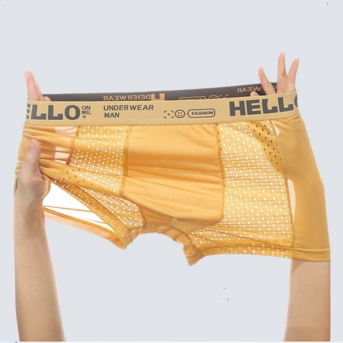 【6bucăți】 Lenjerie pentru bărbați 2025 Slip boxer antibacterian din bumbac pur pentru bărbați