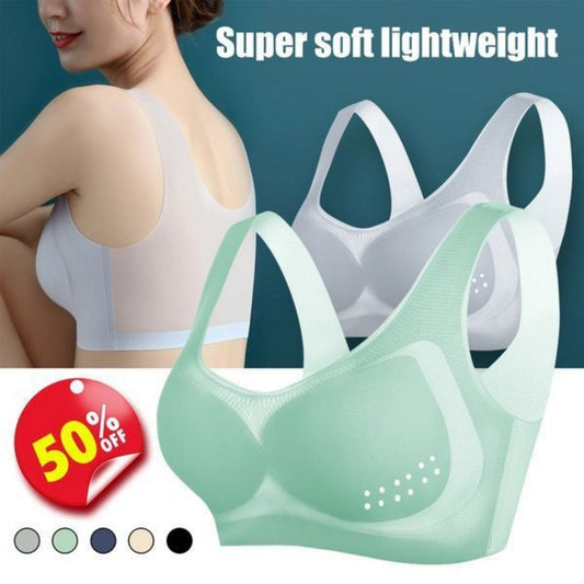 🥰👙✨【Cumpărați 1, primiți  1】👙 Sutien confortabil, respirabil, cu spate frumos, fără sârmă, anti-cădere