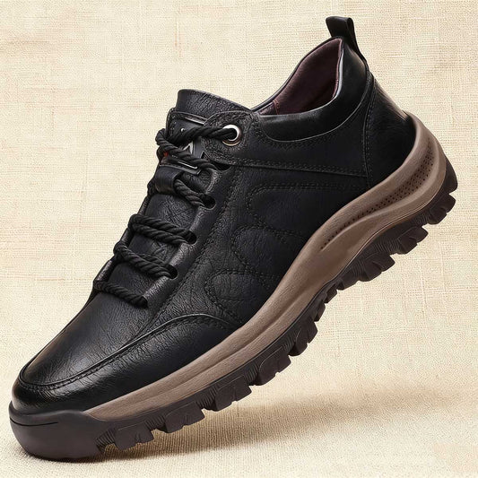 🔥👞Nove modne muške kožne cipele 2025., izuzetno udobno iskustvo, Dostupne su i tanke i debele verzije.