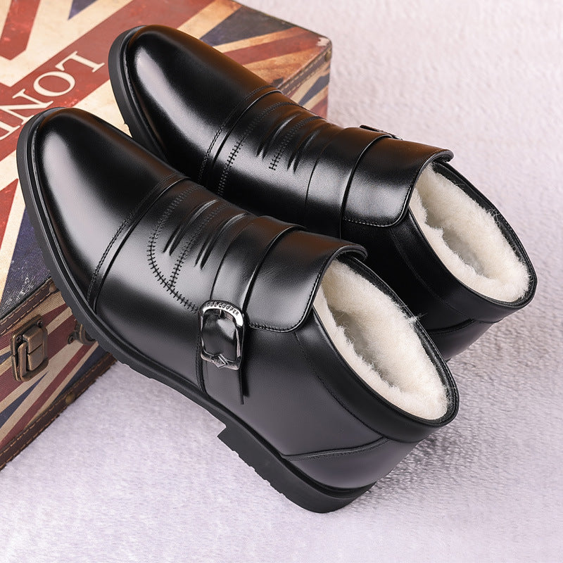 ✨📢【Ograniczona czasowo zniżka 50%】【39-44】Męskie buty zimowe, ciepłe w środku, wygodna gruba podeszwa