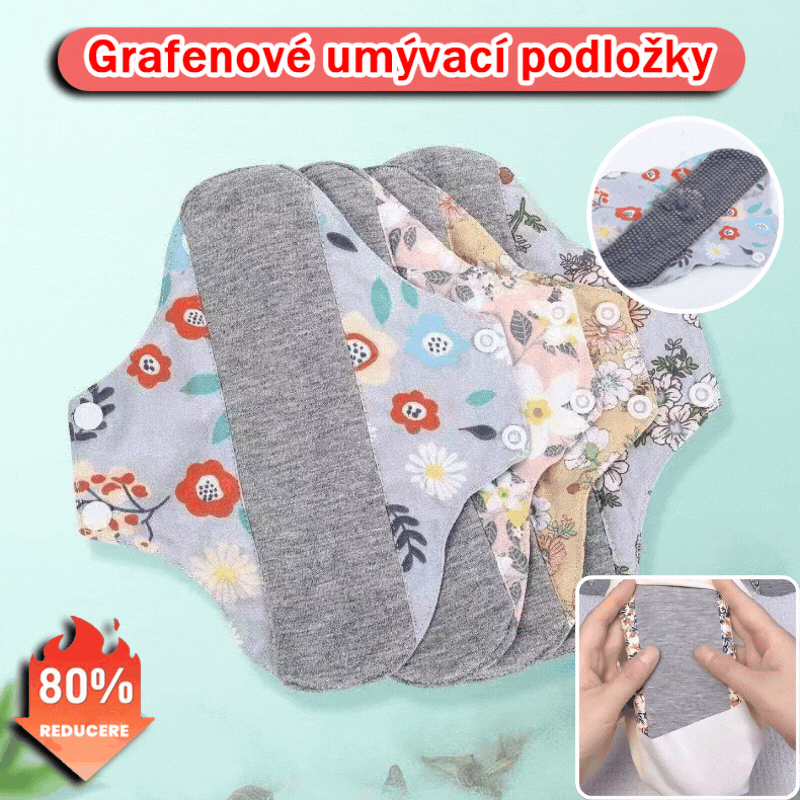 Antybakteryjna ochrona grafenowa, zmywalna, o wysokiej absorpcji i ochronie przed przeciekaniem, odpowiednia dla kobiet podczas menstruacji, mam po porodzie i seniorów z nietrzymaniem moczu.