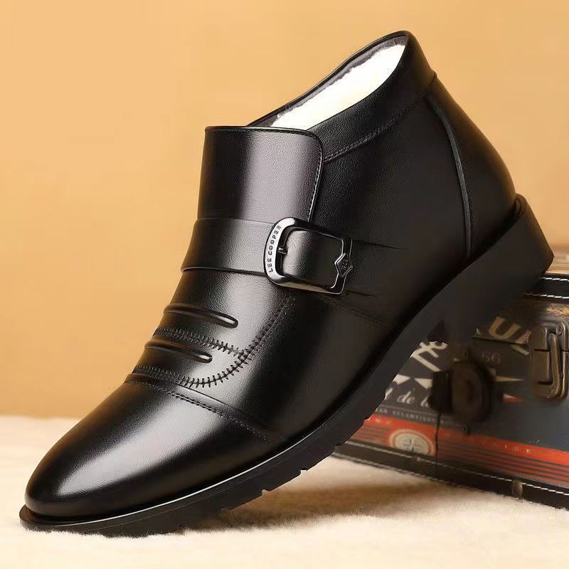 ✨📢【Ograniczona czasowo zniżka 50%】【39-44】Męskie buty zimowe, ciepłe w środku, wygodna gruba podeszwa