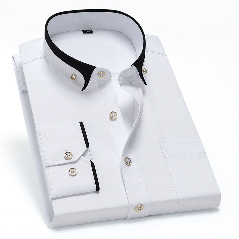 👕 Modă casual nouă de toamnă și iarnă, cămăși business bărbătești confortabile și respirabile