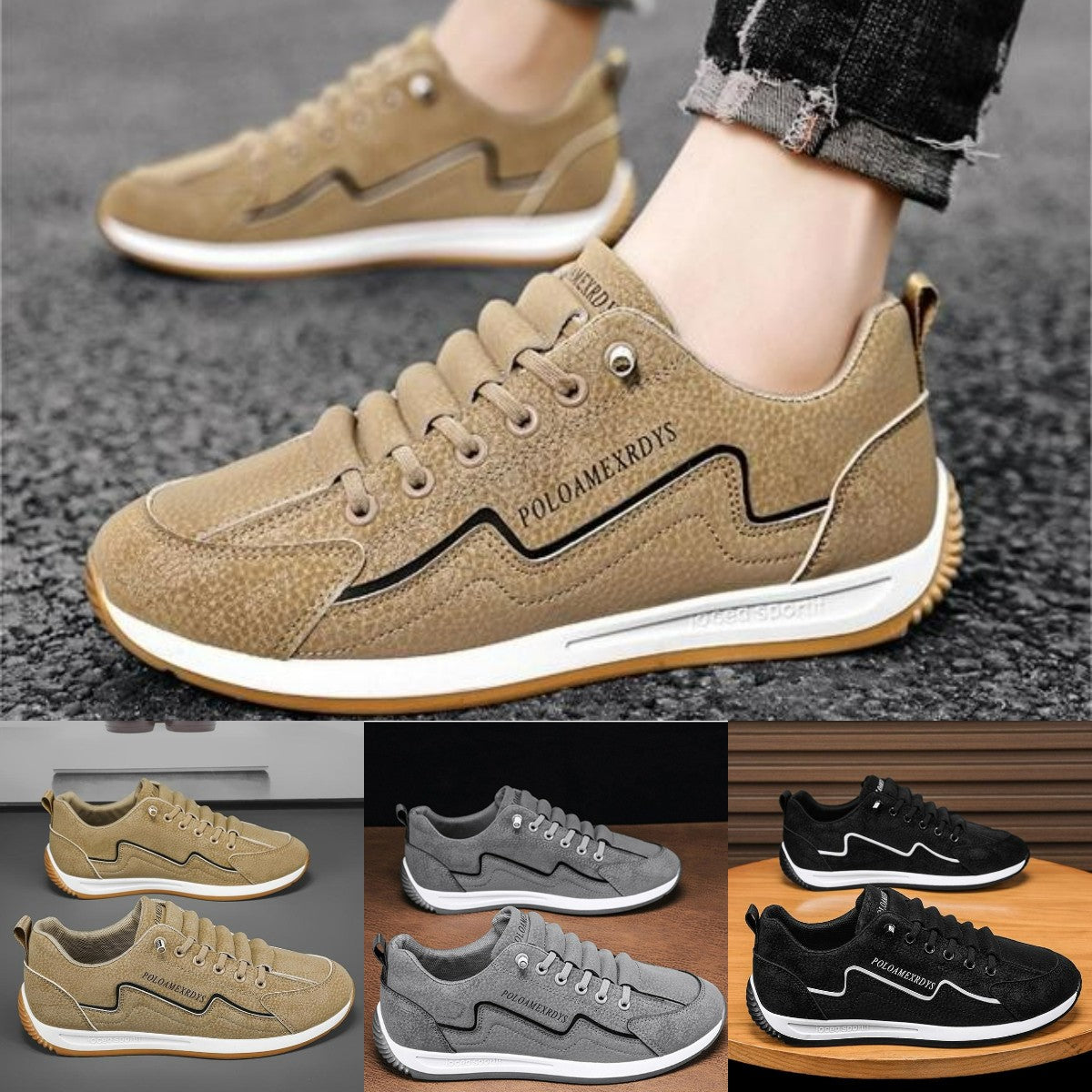 【39-46】🔥Pantofi sport la modă pentru bărbați de vară, pantofi casual pentru bărbați, respirabili și confortabili, pantofi alergare