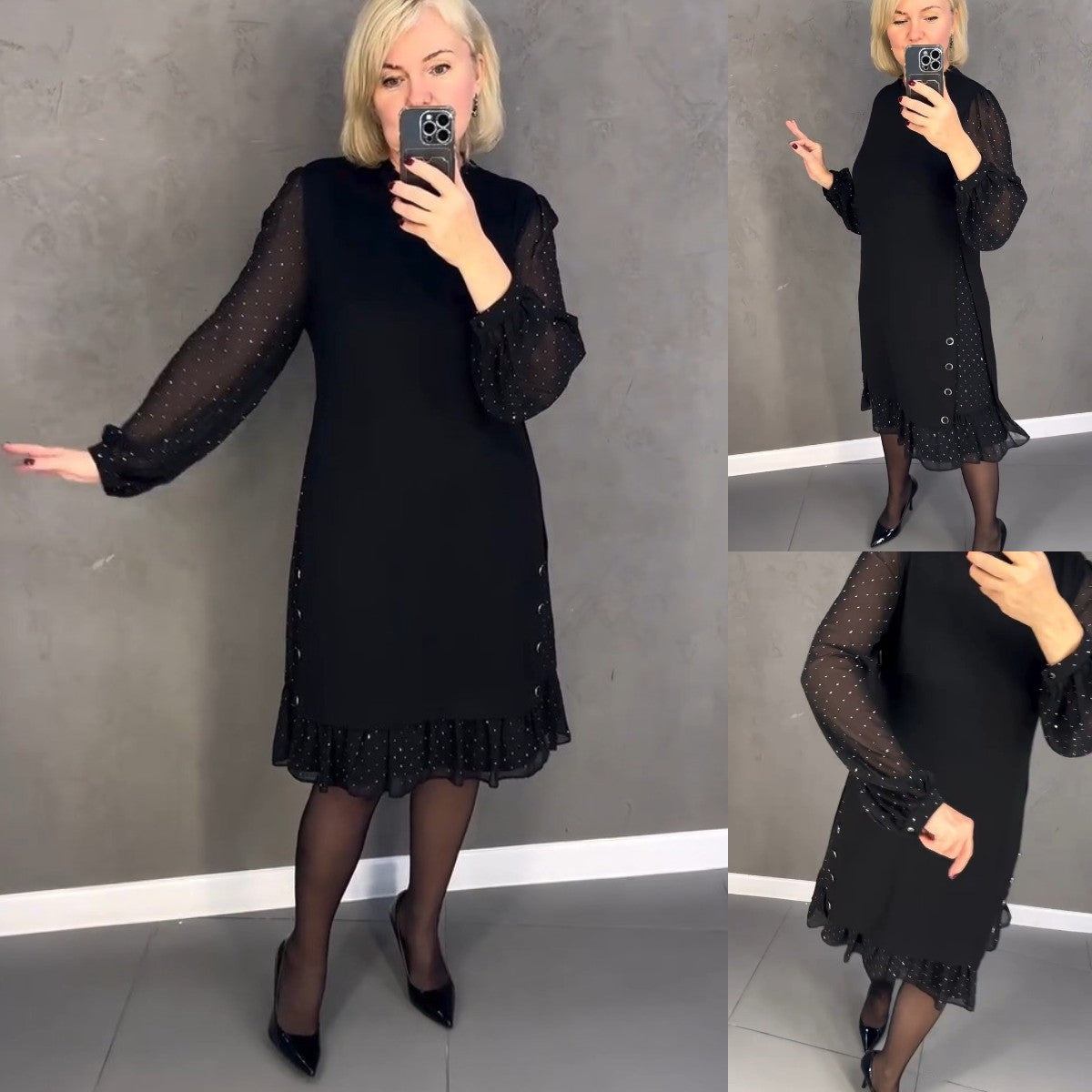 👗【S-5XL】Új 2025-ös őszi stílus | Magas minőségű elegáns ruha, modern és kifinomult stílusban
