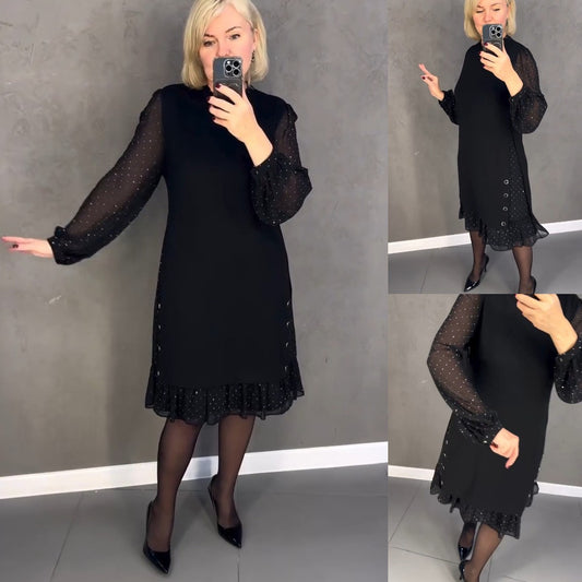 👗【S-5XL】Új 2025-ös őszi stílus | Magas minőségű elegáns ruha, modern és kifinomult stílusban