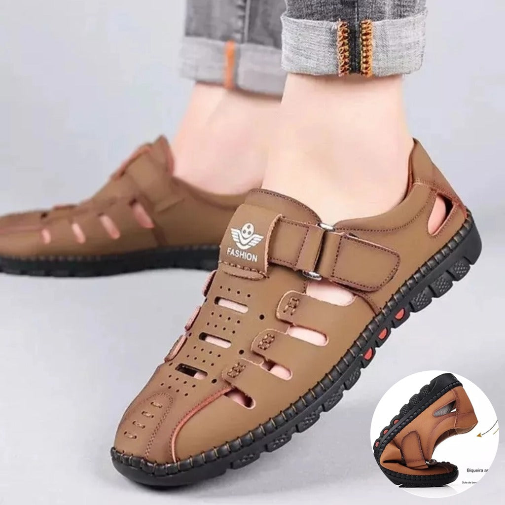 🔥🔥2025 Vara noi bărbați respirabil Hollow Out Casual pantofi Soft Sole🔥