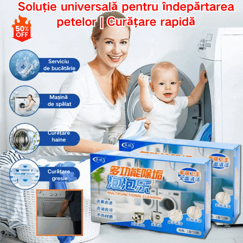 🎁【Produs nou dezvoltat】Detergent universal pentru îndepărtarea petelor