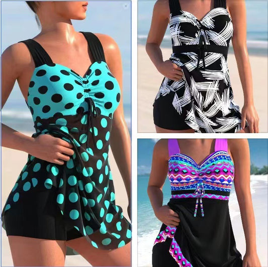 🩱🏖️【S-4XL】 2025 nou costum de baie imprimat pentru femei