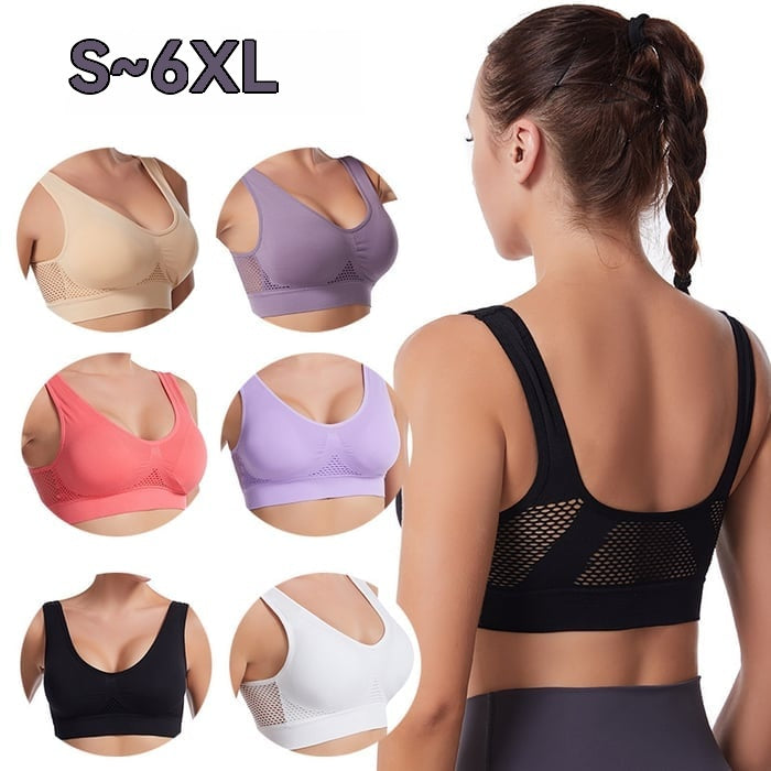 🥰【Pachet de 2】Sutien respirabil și răcoros pentru mărimi mari❤️【40-120KG】