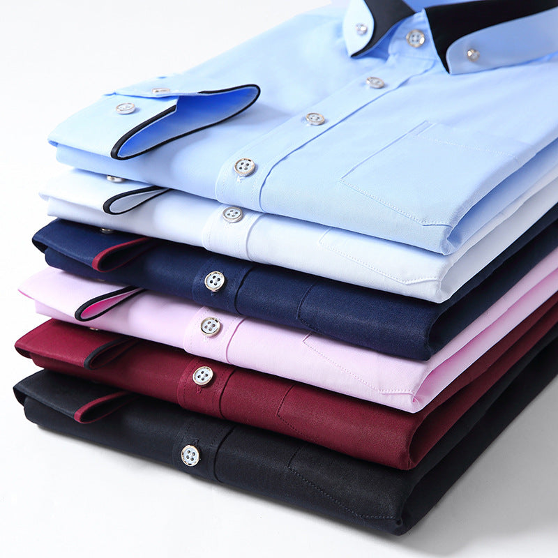 👕 Modă casual nouă de toamnă și iarnă, cămăși business bărbătești confortabile și respirabile