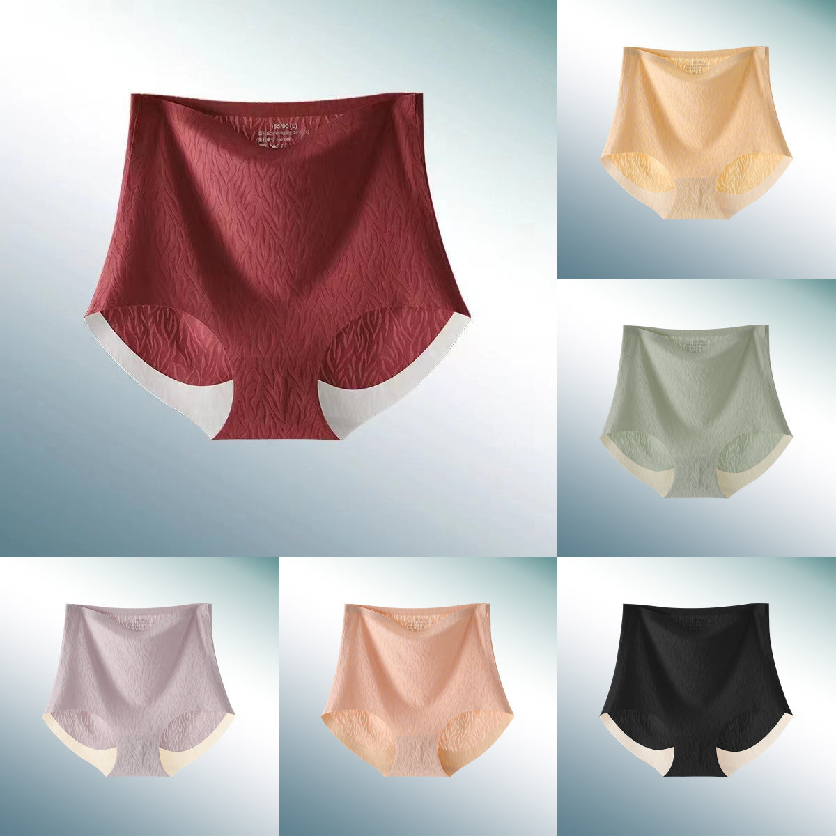 🔥🔥✨【 6 bucati】【40-80KG】Chiloți modelatori 3D cu talie înaltă de calitate superioară✨