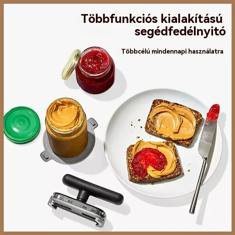 🔥【Vásárolj egyet, kapsz egyet ingyen】🥫Többfunkciós rozsdamentes acél üvegnyitó💥Korlátozott ideig érvényes ajánlat