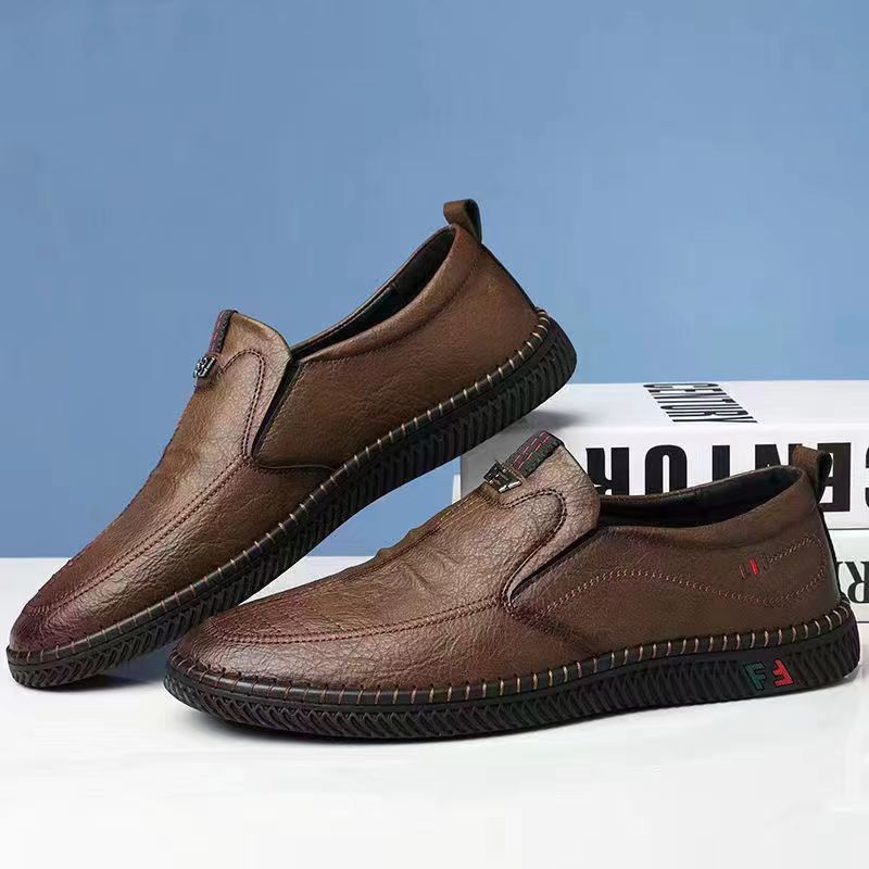 👞 2025 Pantofi bărbătești, pantofi bărbătești din piele naturală moale - oferind o experiență completă de confort pentru bărbații maturi