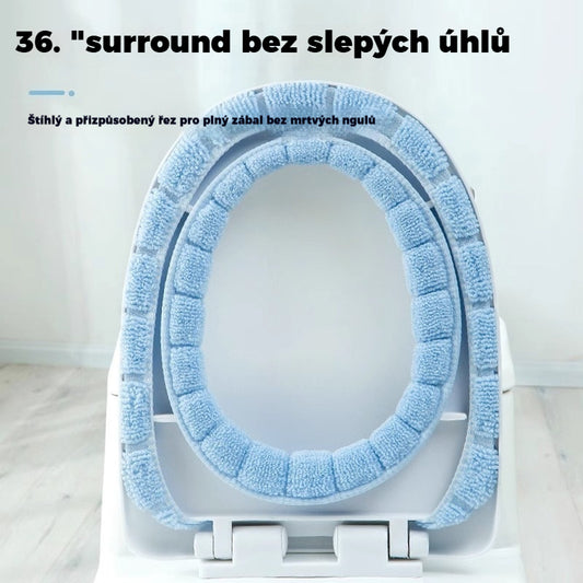 [Vegyél egyet, egyet kapsz ingyen] Téli meleg univerzális WC-szőnyeg