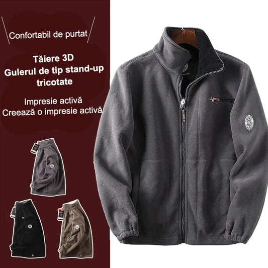❄️🧥【S-3XL】 Ανδρικό ζεστό βαμβακερό παλτό casual μάλλινο μπουφάν διπλής όψης