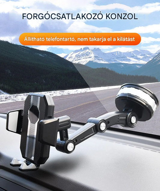 🔥【Vásároljon 1-et, kap 1-et ingyen】🚗Praktikus és hordozható autós telefontartó, maximális teherbírás 5 kg!