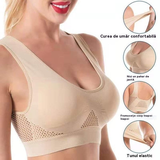 🥰【Pachet de 3】Sutien respirabil și răcoros pentru mărimi mari❤️【40-120KG】