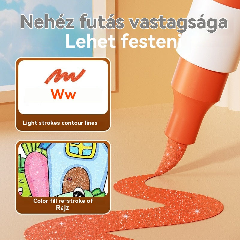 【24 szín】🔥✨️Kétvégű kiemelő készlet