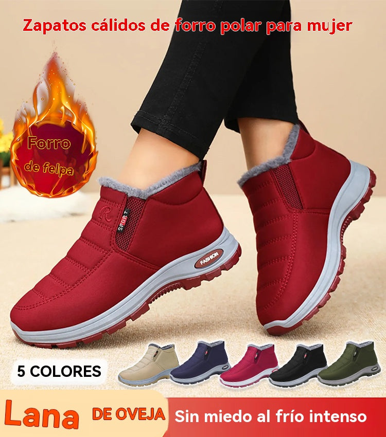 🔥【35-48】Botas Unisex de Invierno con Forro de Felpa, Cálidas, Cómodas y Antideslizantes para el Frío